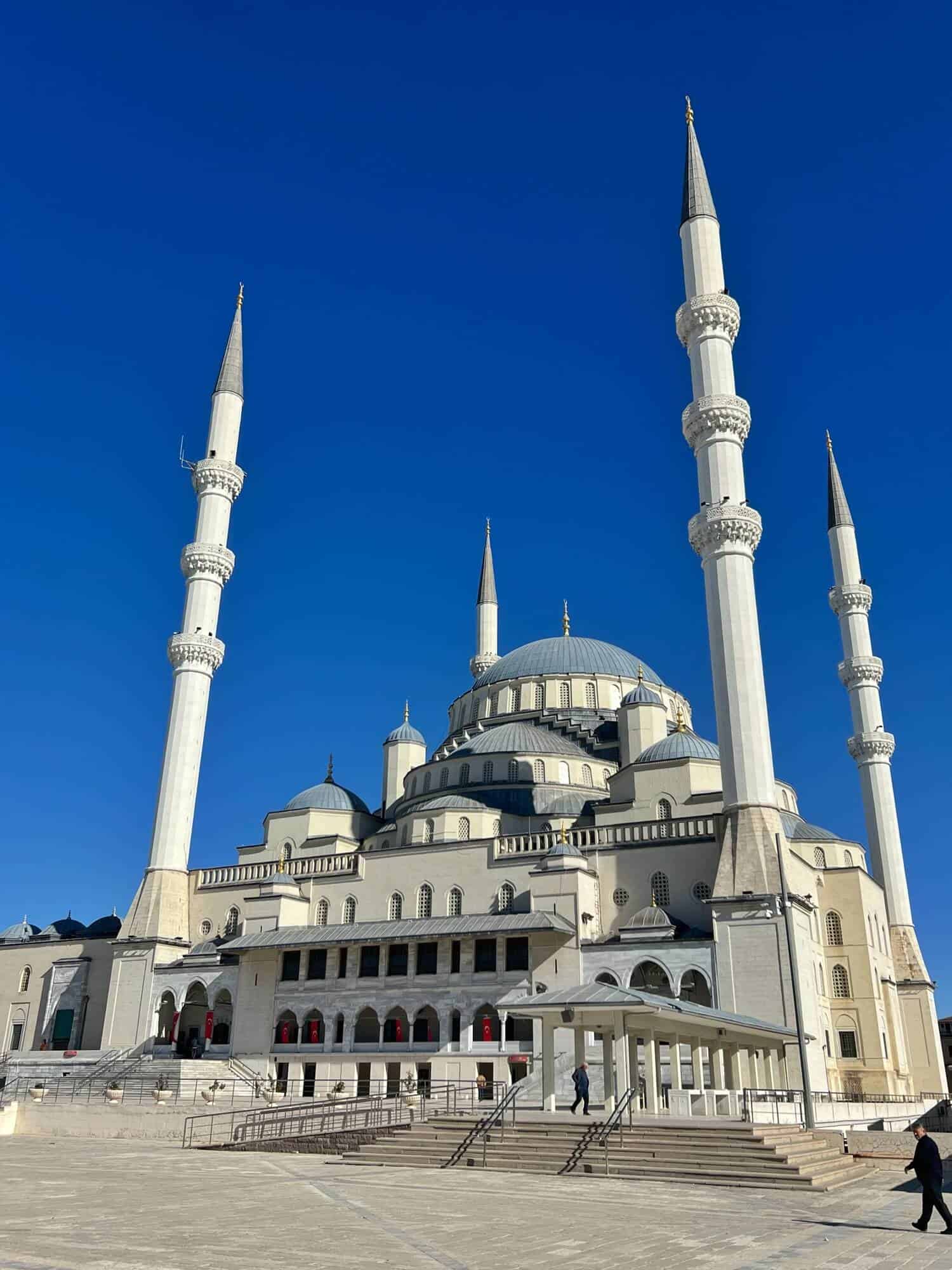 Kocatepe Mosque, the largest mosque in Ankara