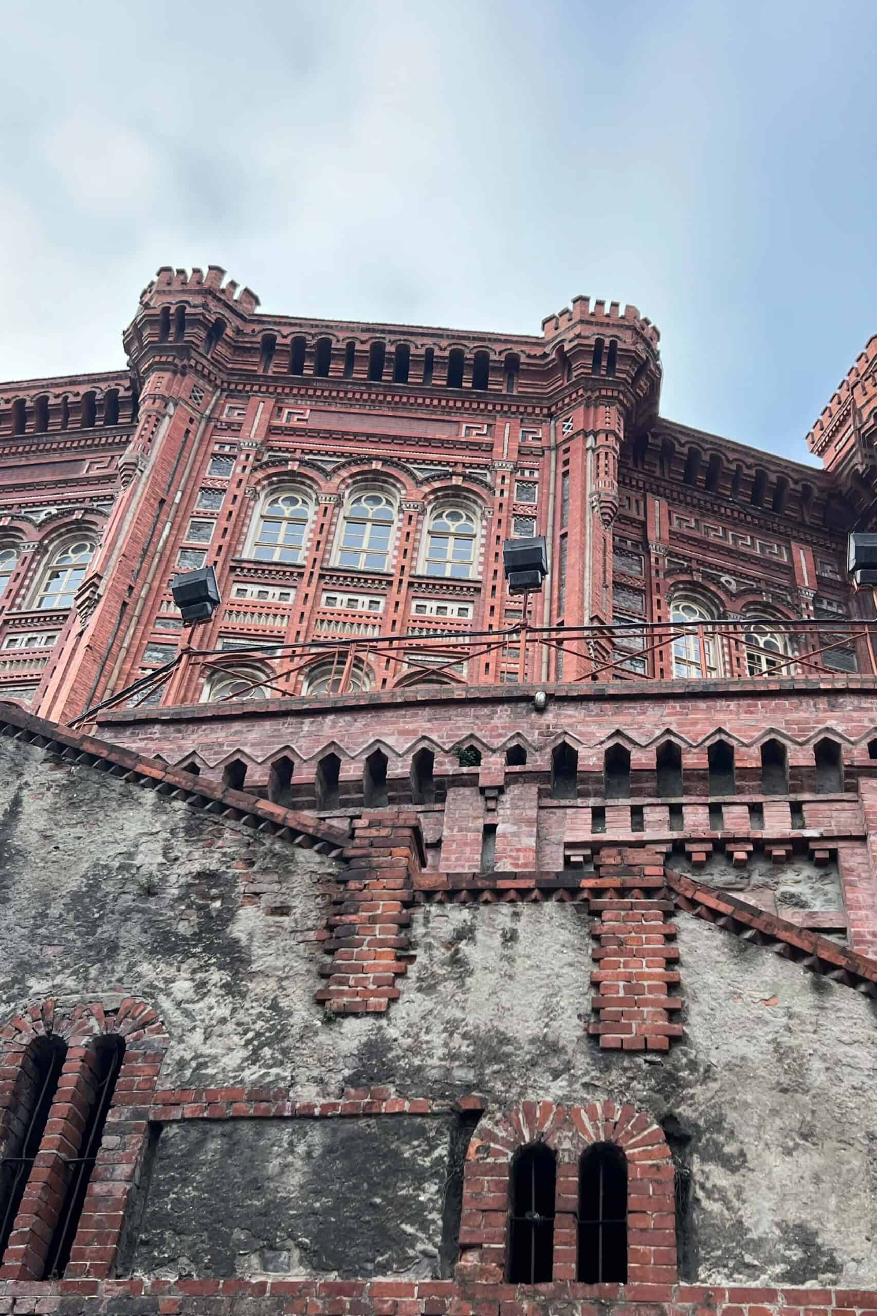 Red School" (Kırmızı Mektep), this striking red-brick building dominates the skyline of Fener