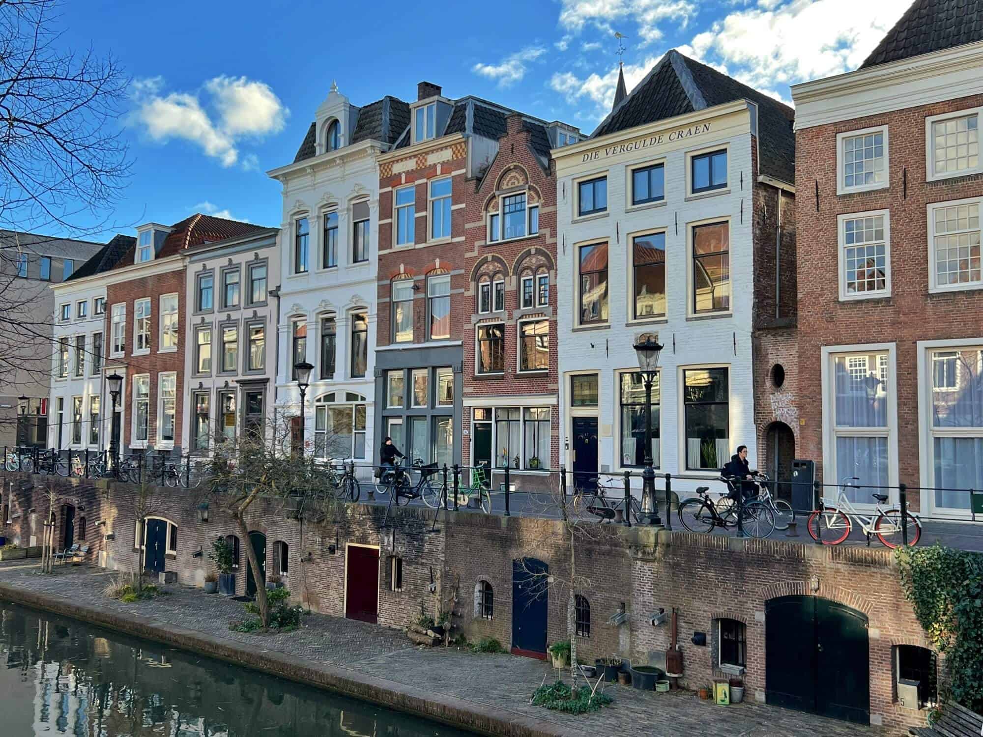 Canal houses in Utrecht