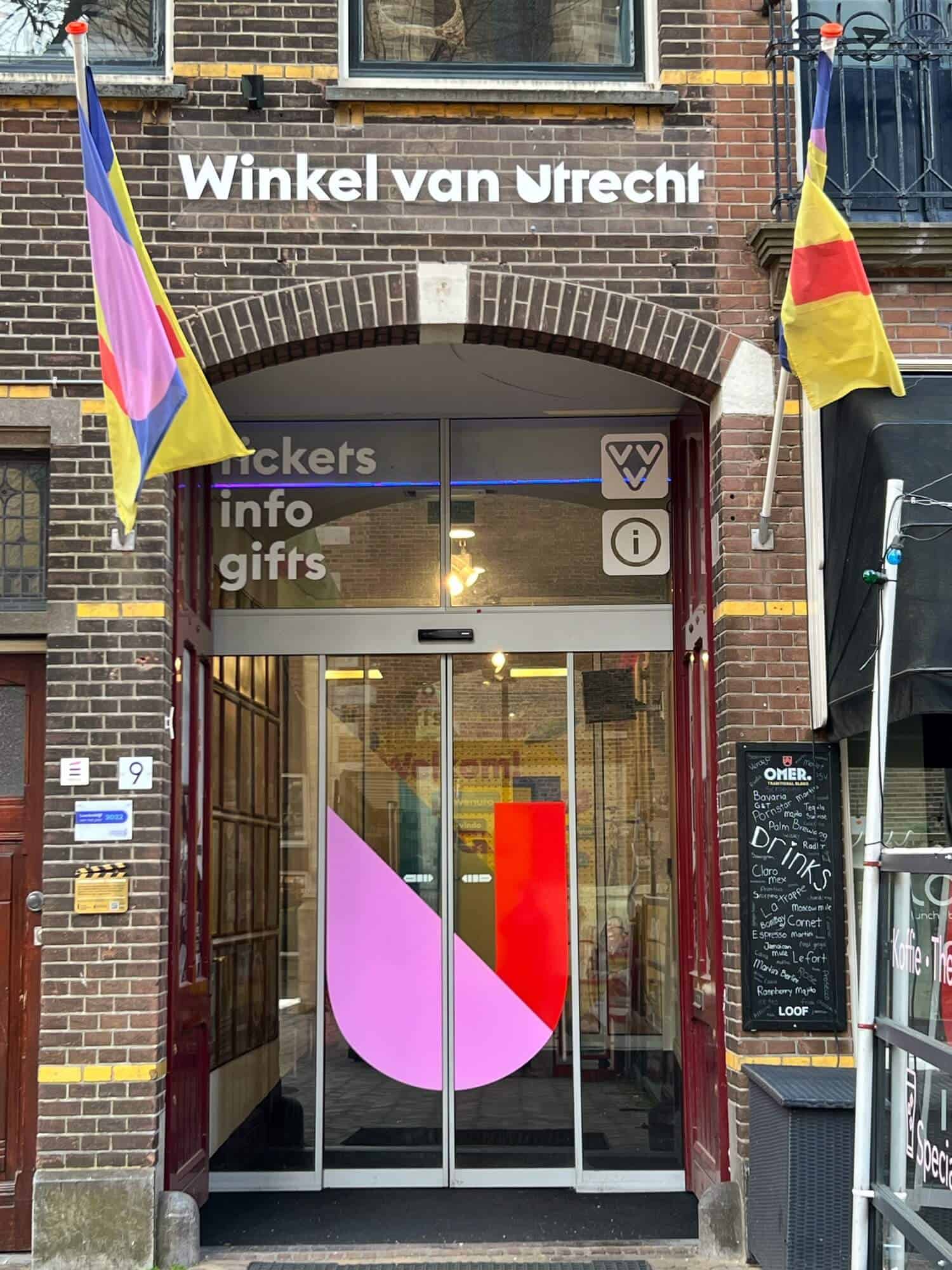 The exterior of the Tourist Information Centre in Utrecht