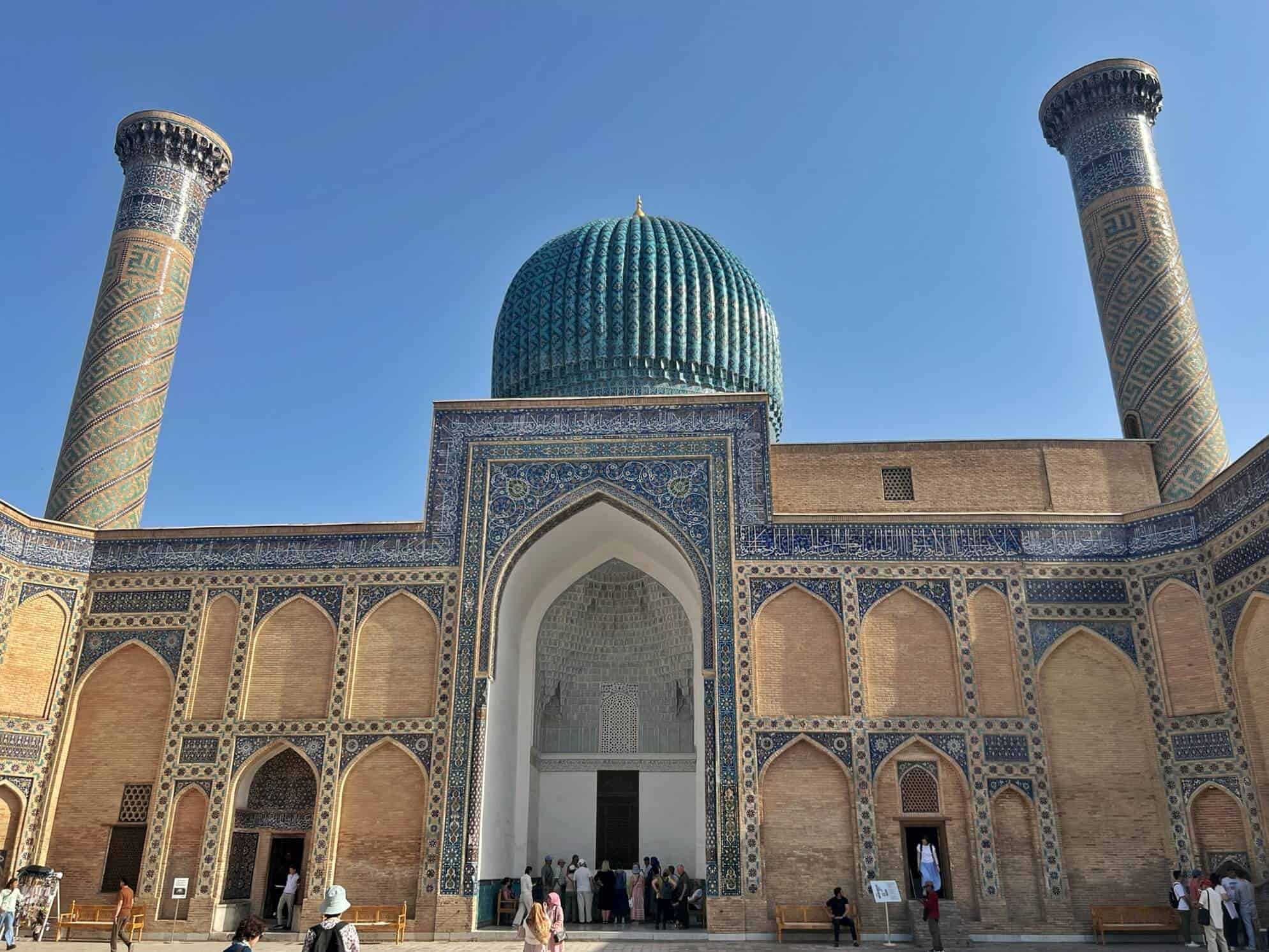 Gur-e Amir Mausoleum in Samarkand 