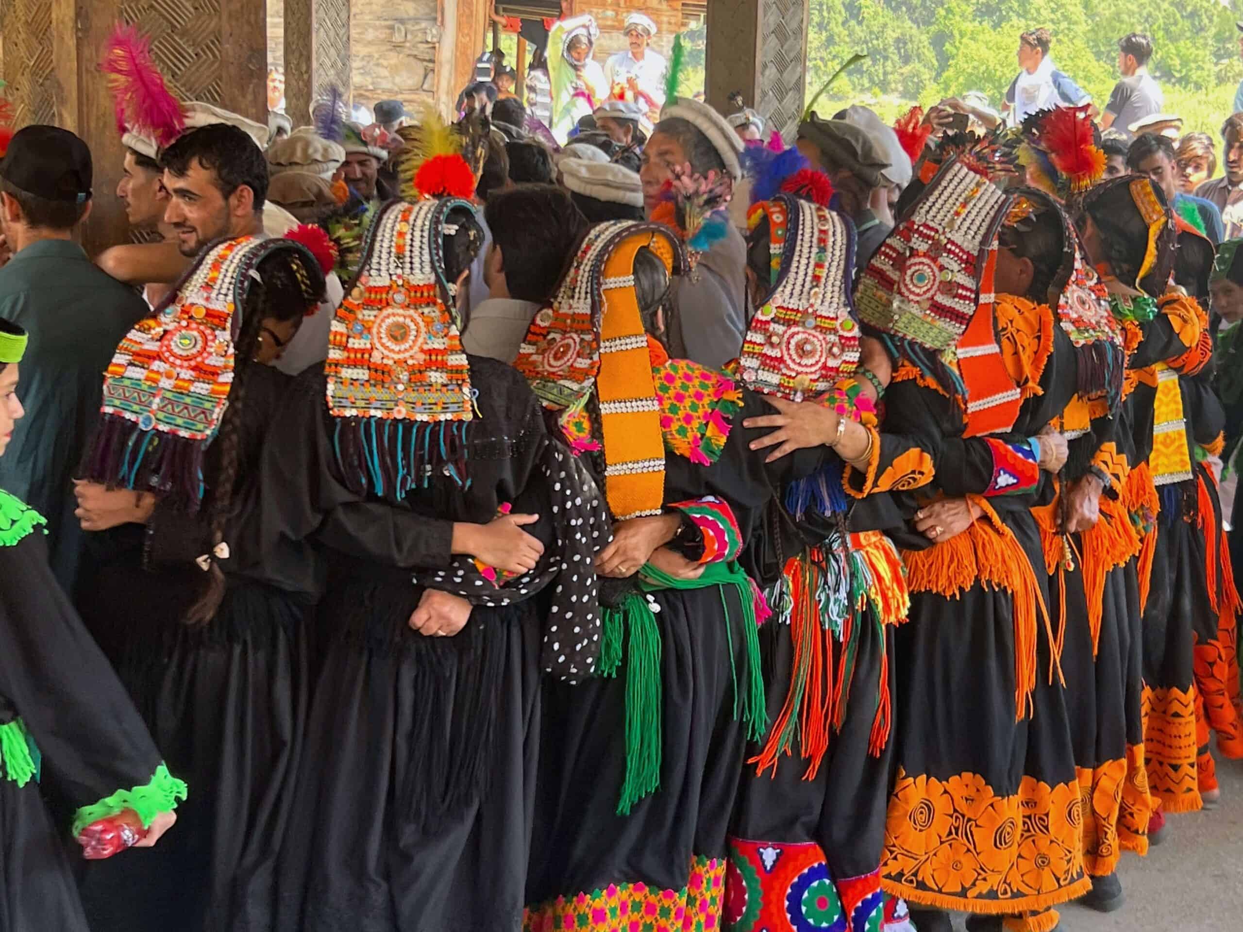 Dancers at the Kerlash festival 