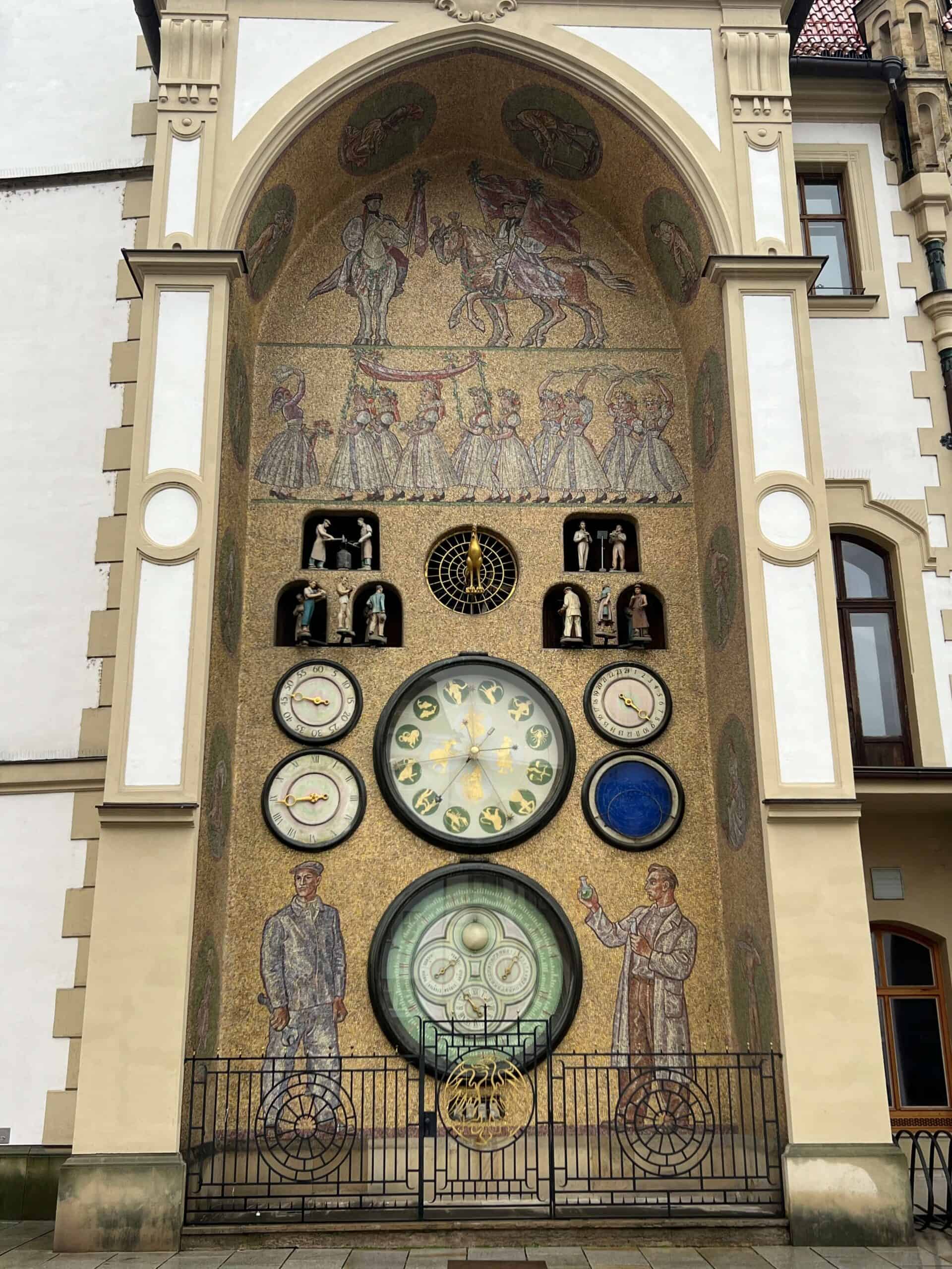 Astronomical clock Olomouc 