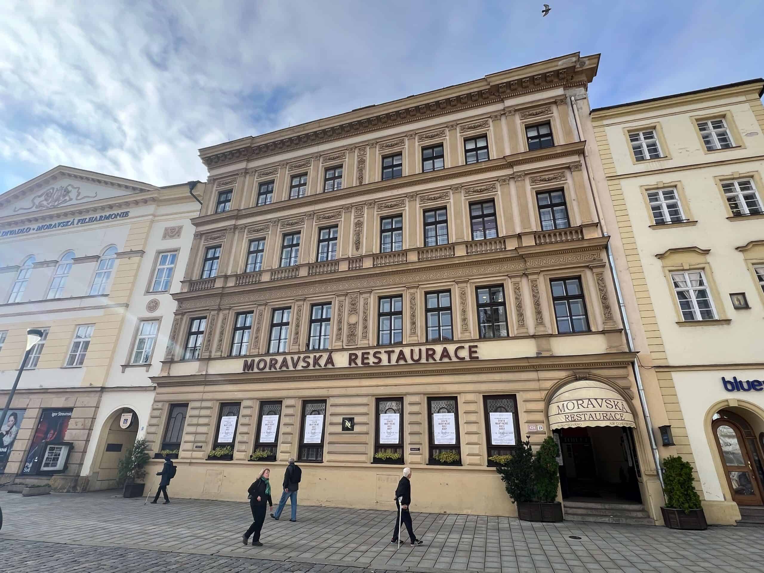 Moravska Restaurant in Olomouc 
