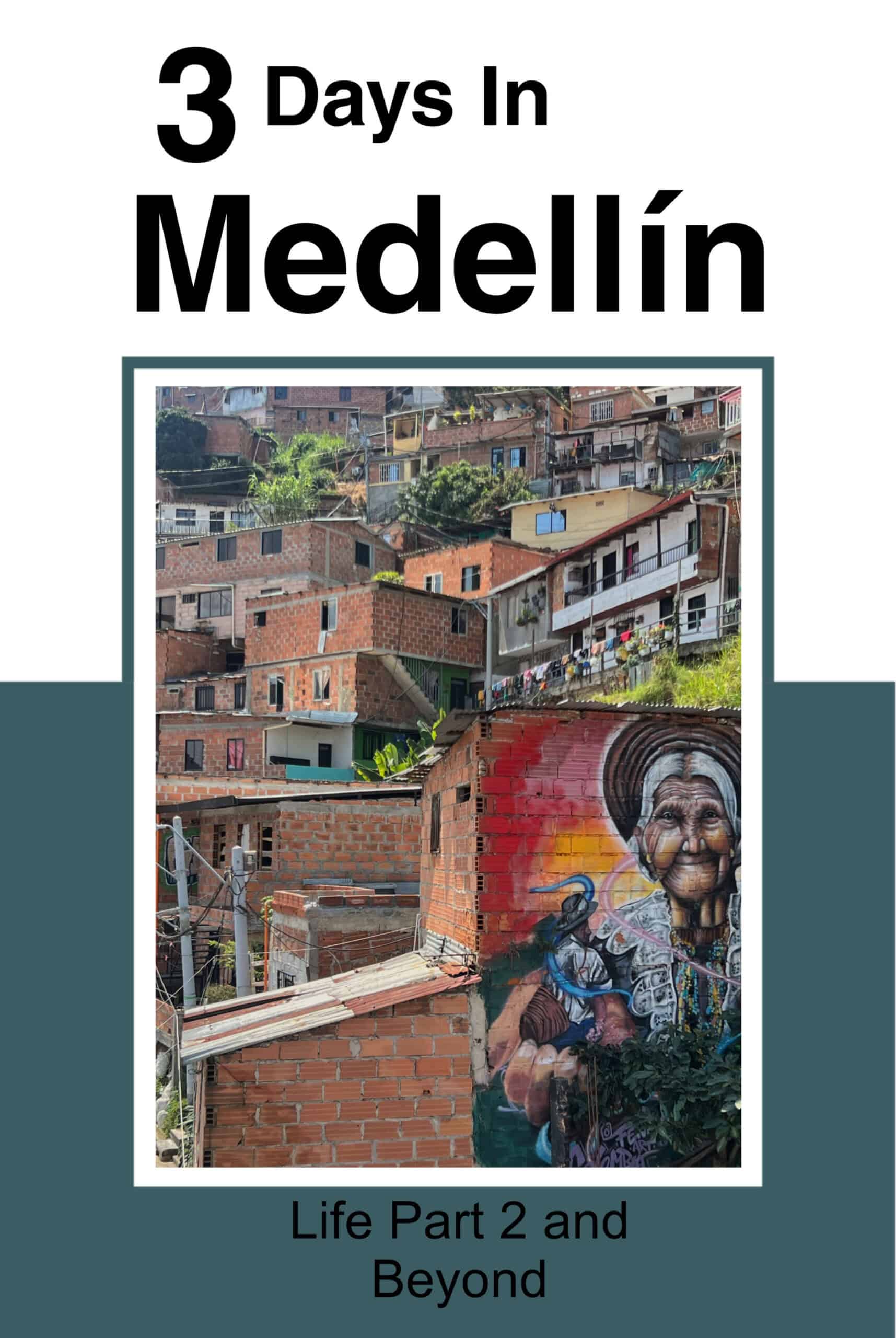 Pin for 3 days in Medellin post 