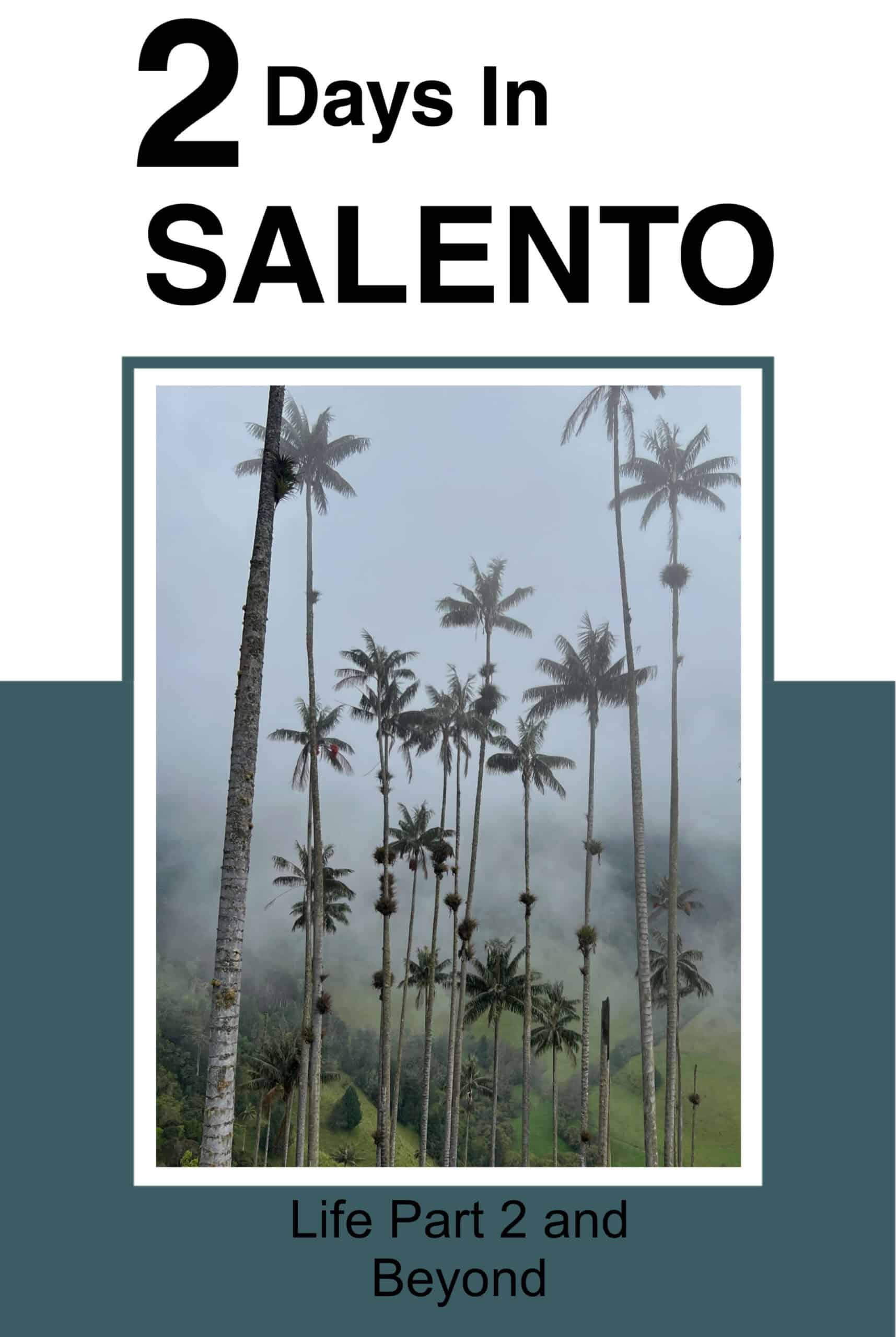 Pin for 2 days in Salento blog post 