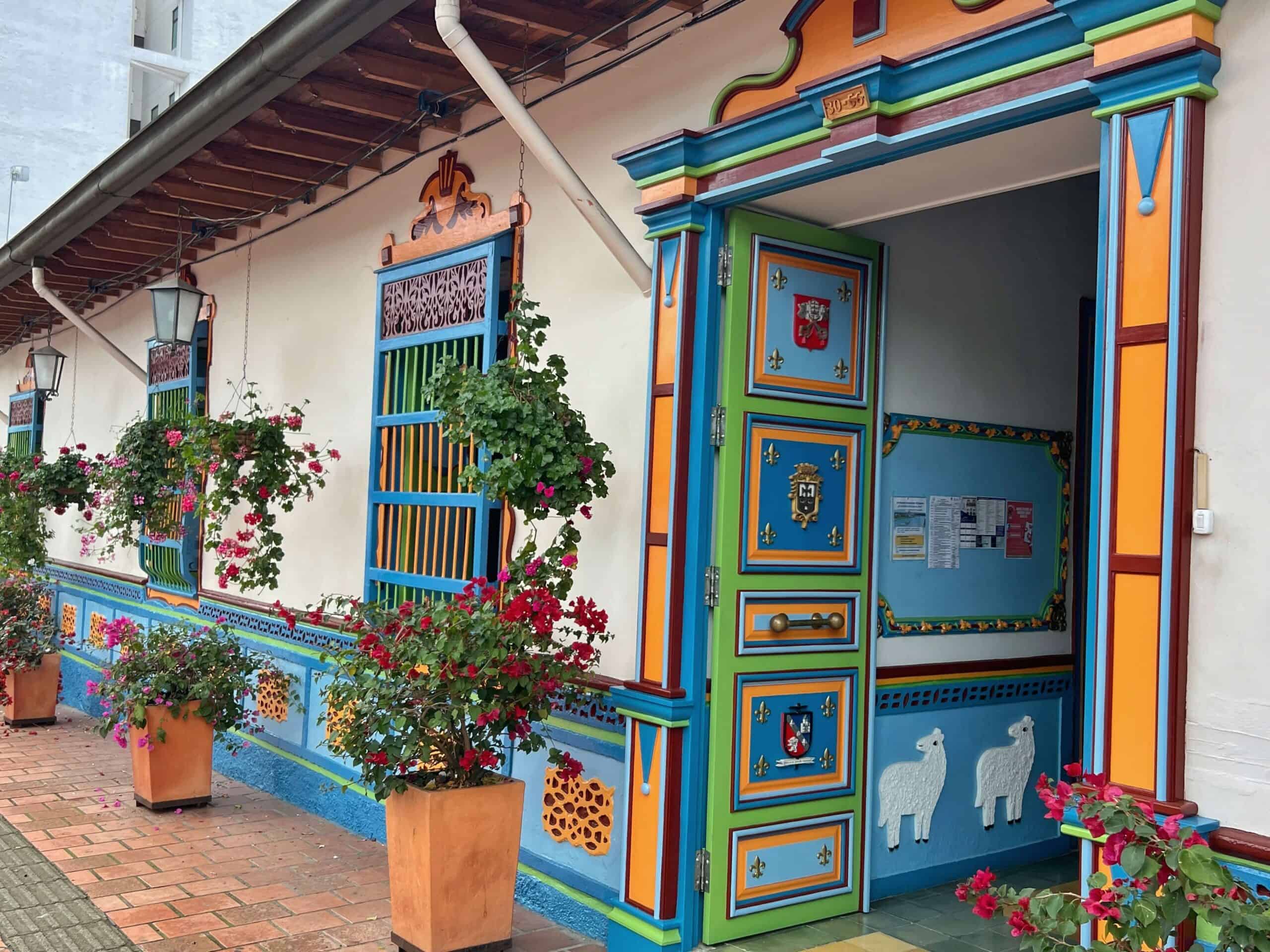 colourful home in Guatape 