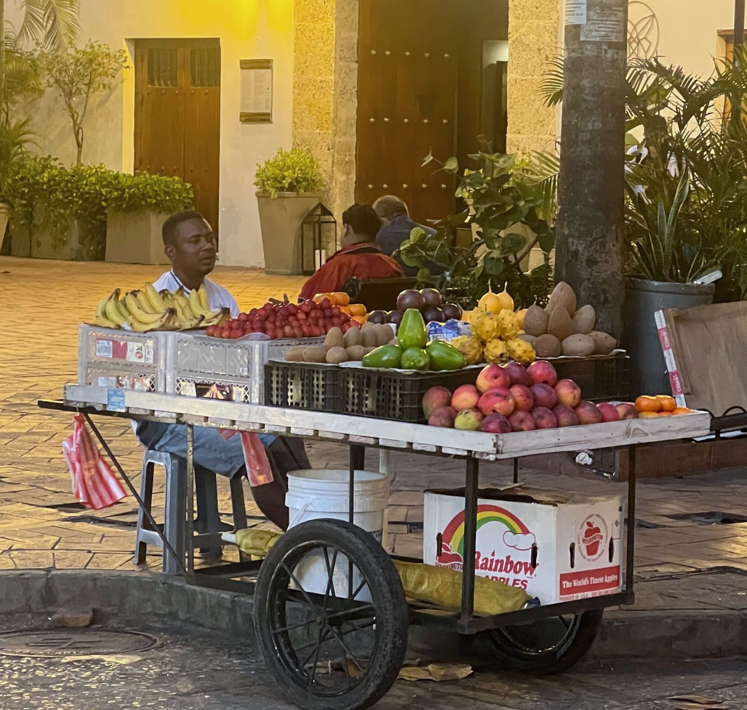 Fruit Seller in Cartagena