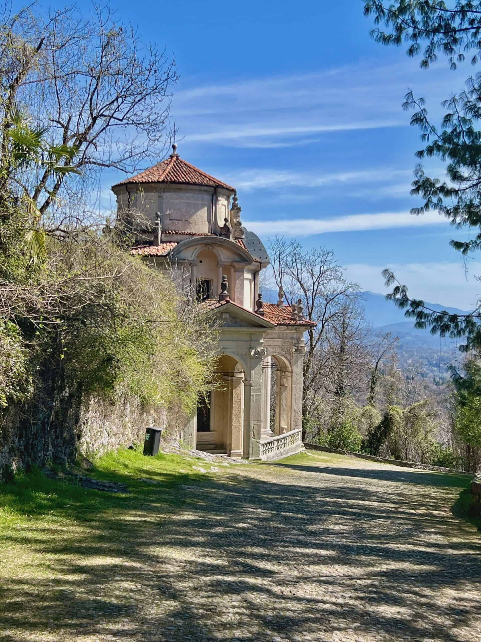 A chapel on the chapels trail in Varese 