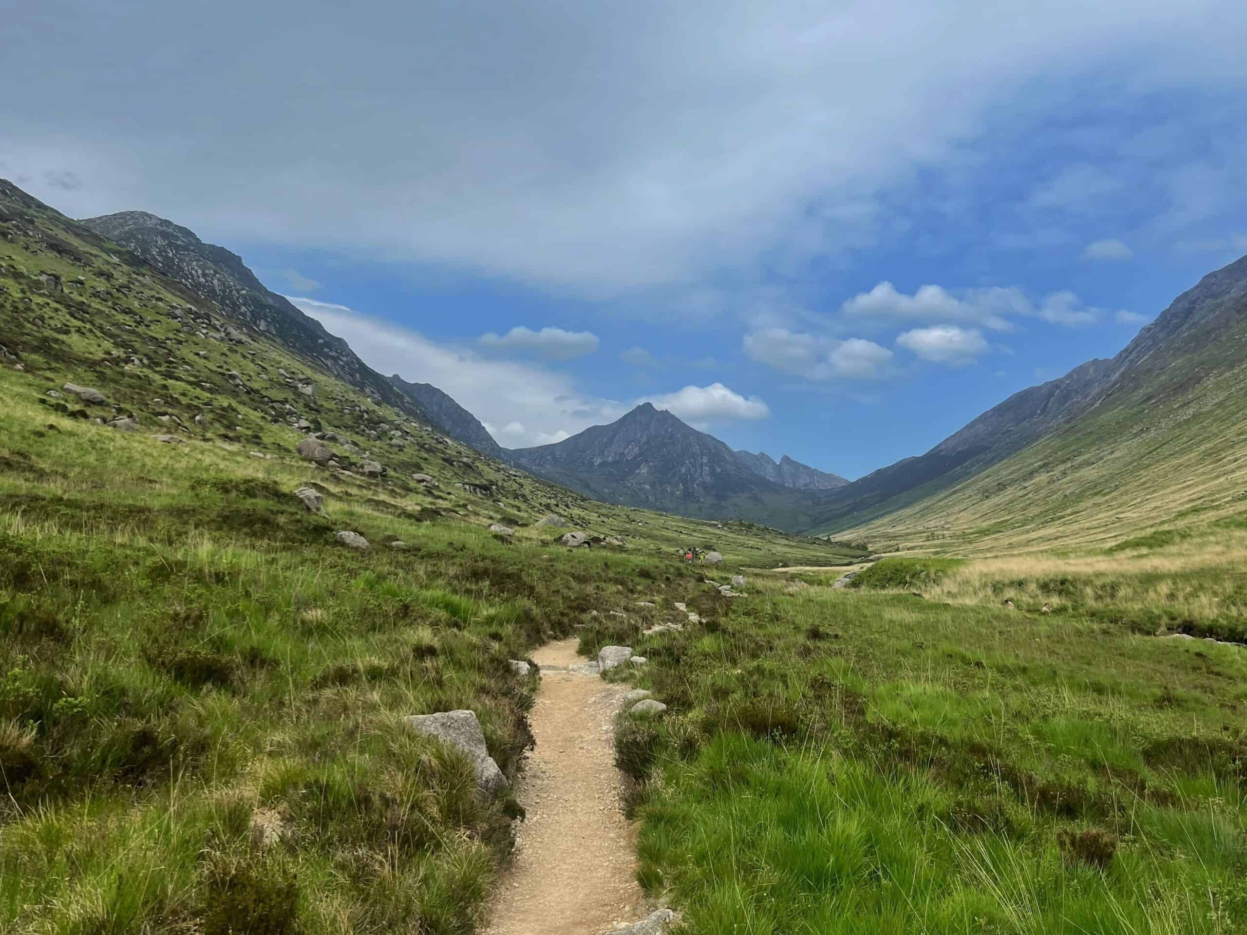 Glen Rosa to the Blue Pool.